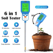 Digital 6-in-1 Soil pH Tester Soil Meter