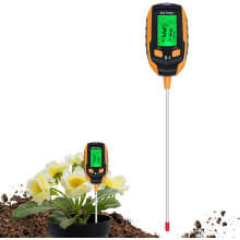 Soil meter with PH/Temperature/Light soil tester