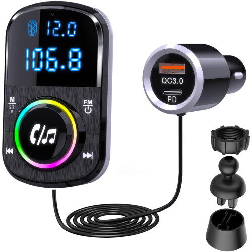 Bluetooth adapter car Bluetooth FM transmitter