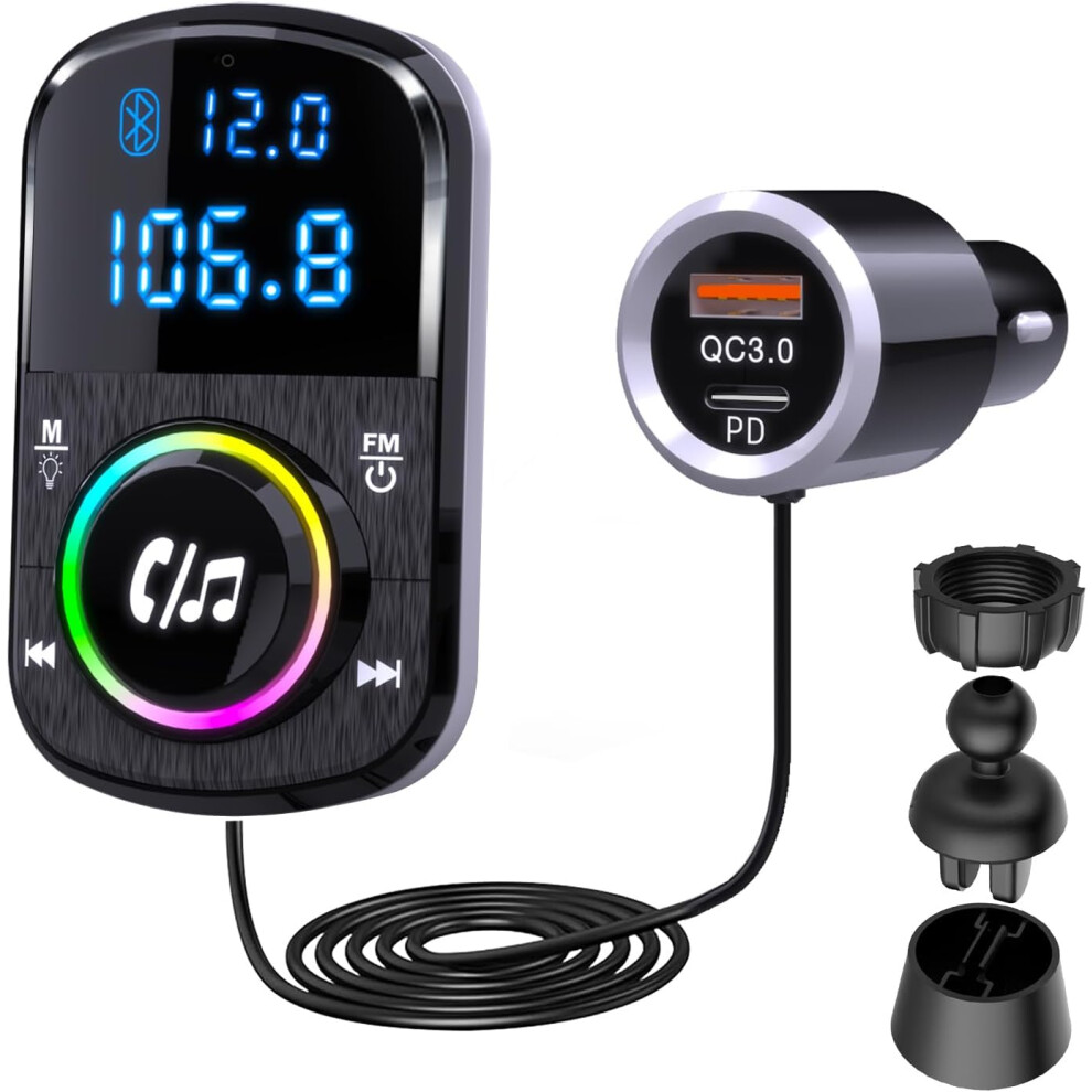 Bluetooth Adapter Car Bluetooth Fm Transmitter 9379360982136