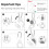 4-pack AirTag holder with metal wire cable AirTag case 6
