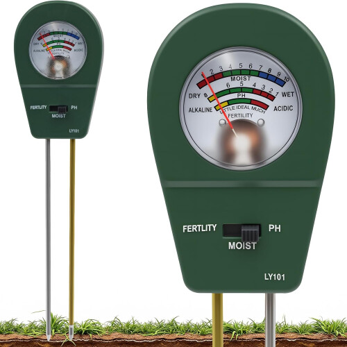 3 in 1 soil PH meter soil measuring device