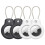 4-pack AirTag holder with metal wire cable AirTag case 1