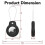 4-pack AirTag holder with metal wire cable AirTag case 7