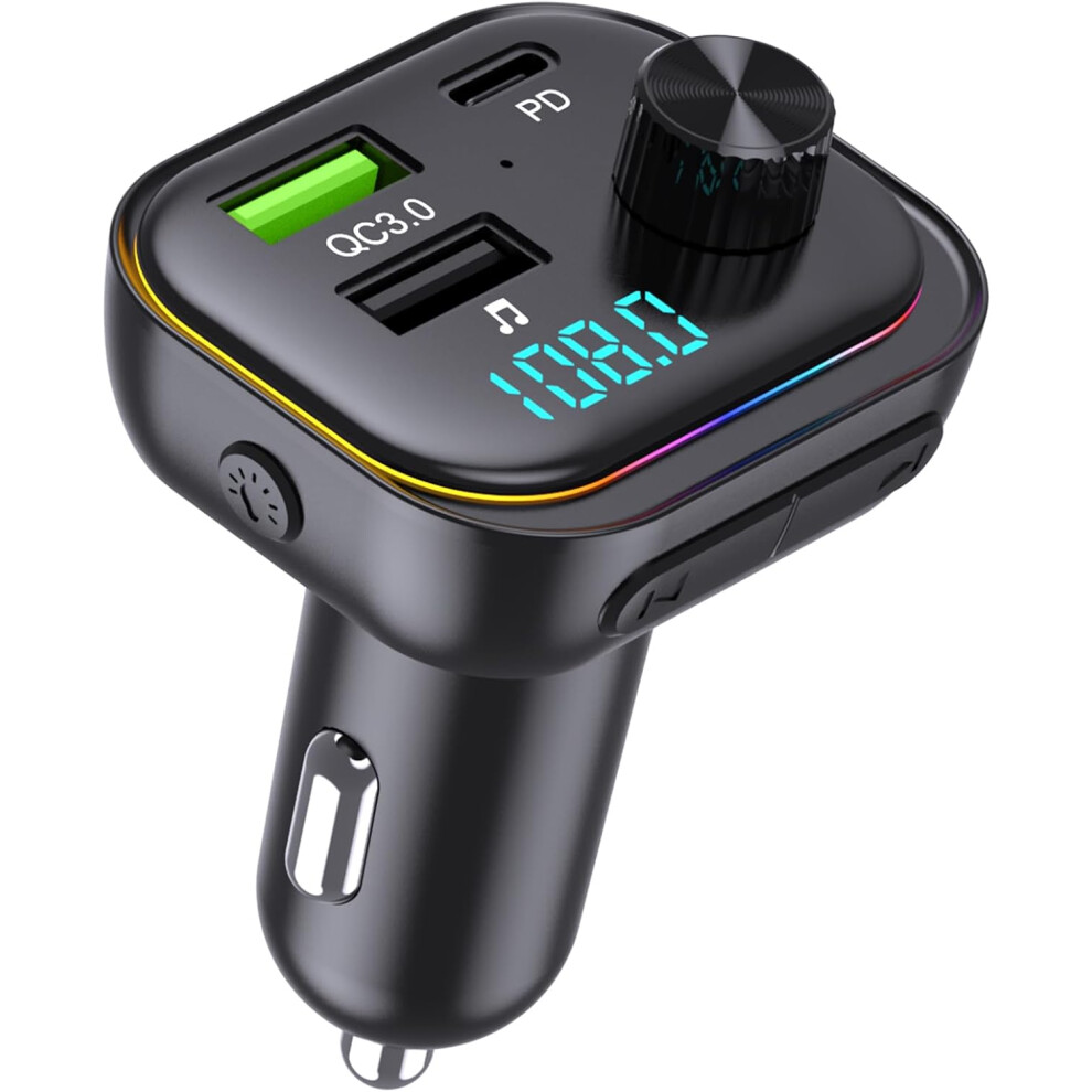 Car Adapter Wireless Radio Receiver Bluetooth Fm Transmitter 9379360982105