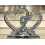 Crushed Diamond Double Heart Ornament 27Cm 1