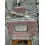 Crushed Diamond Sparkly Perfume Bottle Ornament Pink 8x15cm 2