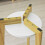 SoBuy Side Table 2-Tier Round White 6