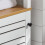 SoBuy Ψηλό Ντουλάπι Μπάνιου BZR43-W Λευκό 40x30x160cm 9
