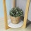 SoBuy Side Table 2-Tier Round White 5