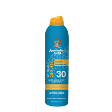 Australian Gold Spray Solare Estremo SPF 30, Ampio Spettro, Resistente all'Acqua e al Sudore, Non Grasso