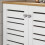 SoBuy Ντουλάπι Μπάνιου BZR40-W Λευκό 60x30x59εκ 11