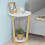 SoBuy Side Table 2-Tier Round White 8