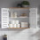 Dulap baie SoBuy alb, 60x56x19cm, MDF rezistent 4