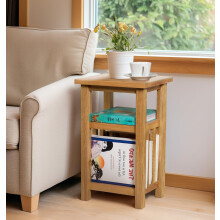Hallowood Furniture Waverly Oak Magazine Table