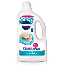 Ecozone Carpet Shampoo Solution, Deep Cleans Upholstery, Manual & Machine Cleaning, Fresh Cotton Scent, 3-in-1 Plant Based Stain Removal Treatment,