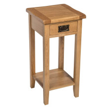 Hallowood Furniture Monchique Oak Medium Lamp Table