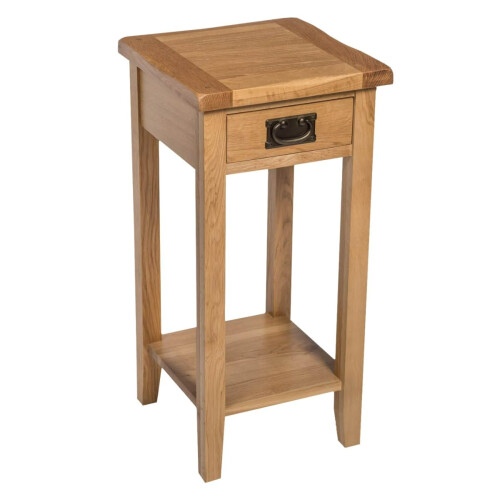 Hallowood Furniture Monchique Oak Medium Lamp Table