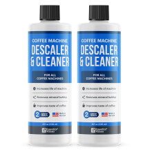 Coffee Machine Descaler (2 x 236ml - 4 uses) Compatible with Delonghi, Nespresso, Dolce Gusto, Sage, Gaggia, Lavazza and more - Remove Limescale