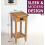 Hallowood Furniture Monchique Oak Medium Lamp Table 3