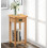 Hallowood Furniture Monchique Oak Medium Lamp Table 8