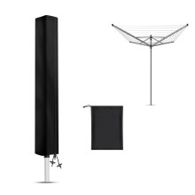 Raweao Rotary Washing Line Cover for Brabantia, Clothes Line Cover for Rotary Airer Cover, 420D Oxford Waterproof Weatherproof Whirlygig