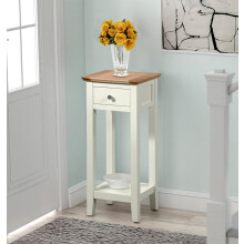 Hallowood Furniture Clifton Oak Painted Small Telephone Table