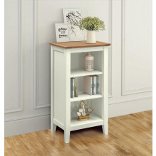 Hallowood Furniture Clifton Oak Painted Small Bookcase