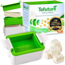Tofuture Tofu Press - The Original BPA Free, for Tastier, Firmer Tofu - Easy to Use, Efficient Tofu Maker - Ideal for Meal Prep - Designed in The UK ?