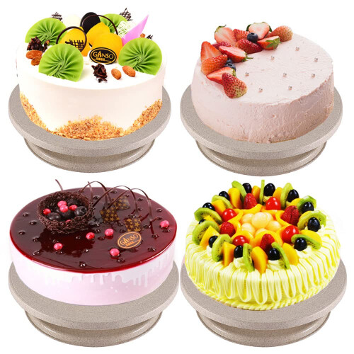 Cake Decorating Kits Supplies Include 1 Cake Turntable 2 Icing Spatula 4 Icing Smoother Scraper by WJIASI 1