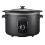 Morphy Richards Morphy Richards 6.5L Easy Time Slow Cooker, Automatic Heat Settings, Keep Warm Mode, Hob Proof, Countdown Indicator, Dishwasher Safe Pot, Matte Black, 1