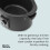 Morphy Richards Morphy Richards 6.5L Easy Time Slow Cooker, Automatic Heat Settings, Keep Warm Mode, Hob Proof, Countdown Indicator, Dishwasher Safe Pot, Matte Black, 3