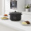 Morphy Richards Morphy Richards 6.5L Easy Time Slow Cooker, Automatic Heat Settings, Keep Warm Mode, Hob Proof, Countdown Indicator, Dishwasher Safe Pot, Matte Black, 2