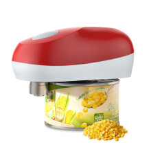 Osnil Hands-Free Electric Can Opener Automatic One-Touch Operation Tin Opener for All Can Sizes with Safety Smooth Edge Ideal Kitchen Gift for Seniors