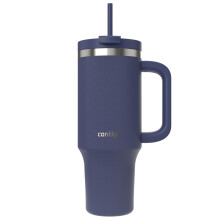 Contigo Streeterville Tumbler 1200 ml with Handle | Stainless Steel Vacuum Insulated Water Bottle with Straw and Lid | Cold for 29 Hours | Travel Mug
