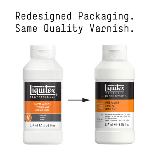 Liquitex Professional Matte Varnish, 237 ml 1