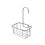 Croydex Croydex QM260441 Chrome Shower Riser Rail Hook Over Caddy Basket, 5 Year Rust Free Guarantee, Silver 1