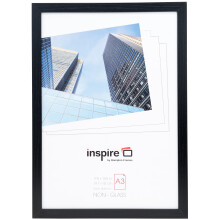 Hampton Frames CAMBRIDGE A3 (30x42cm) Black Picture Poster Photo Frame Plexi (Non-Glass) CAM3042NG