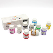 Artme Fabric Paint Set 10 Colours 20ml x10 - Wash-safe