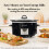 Crock-Pot Crockpot Digital Slow Cooker | 3.5 L (3-4 People) | Programmable Countdown Timer | UK 3 Pin Plug | Black [CSC113] 5