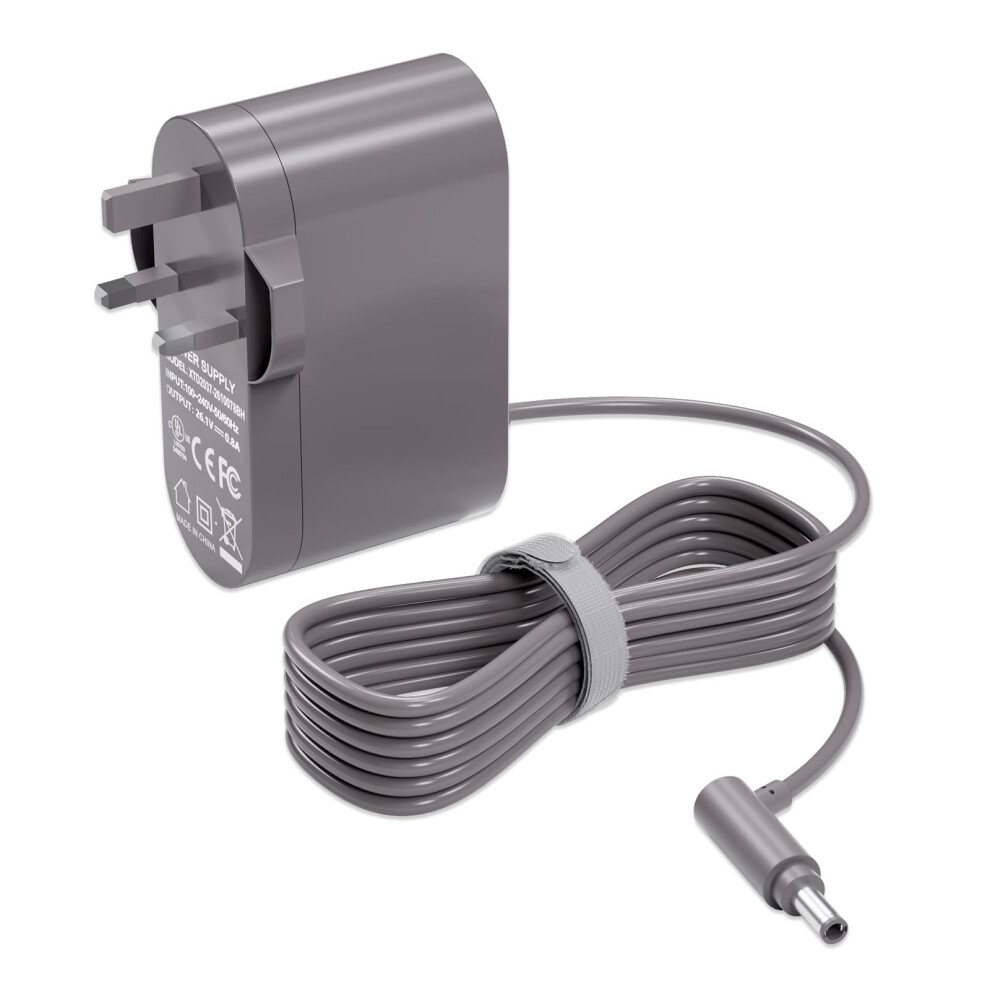 Qurzou 26.1V Charger For Dyson V6 V7 V8 Sv03 Sv04 Sv05 Sv06 Sv07 Sv09 Vacuum Dyson Dc58 Dc59 Dc60 Dc61 Dc62 Absolute Vacuum Battery Charger Cord 8000000311702