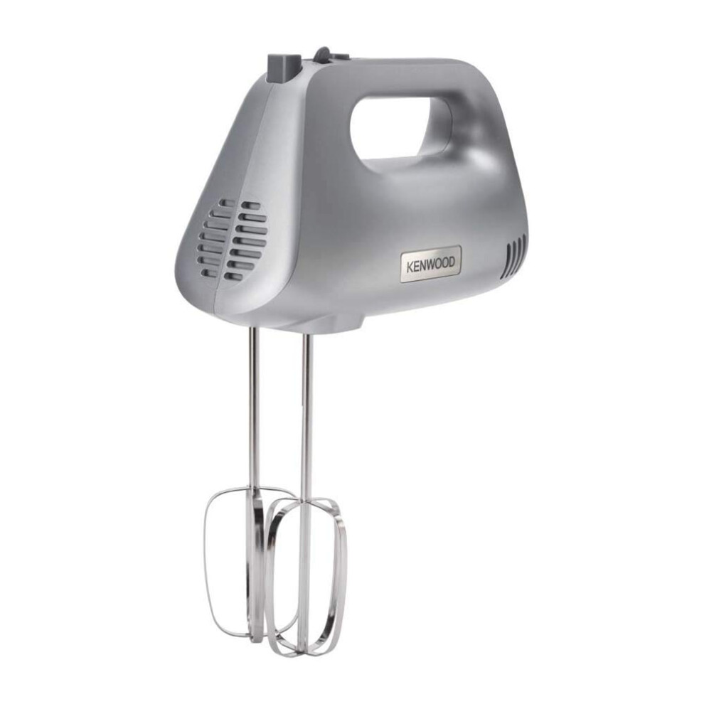 Kenwood Handmixer, 450W, 5 Speeds, Stainless Steel Kneaders and Beaters for Durability and Strength HMP30.A0SI- Silver-image-OPC-PHXCCHB-NEW