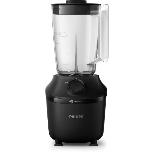 Philips Philips Blender 3000 Series, ProBlend System, 1.9L Maximum Capacity, 1L Effective Capacity, 450W, 1 Speed Setting + Pulse, Plastic Jar, Black, 1