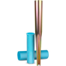 Flatro Rotary Washing Line Spike with 2x Plastic Adapters (32mm & 40mm) | Multi-Fit Garden Ground Spike to Fit Standard Poles up to 50mm |