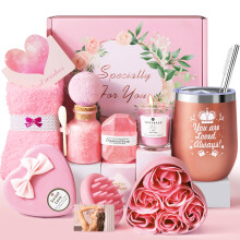 Birthday Gifts for Women, Birthday Presents for Her, Unusual Birthday Hampers Pamper Self Care Gifts Relaxation Bath Sets for Friends, Mum, Wife,