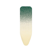 Brabantia - Ironing Board Cover B with 8 mm Foam Padding, Fairtrade Cotton, Durable and Easy Fit for Enhanced Ironing Performance ? New Dawn, 124 x 38