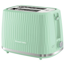 Russell Hobbs Eden 2 Slice Toaster (6 Browning settings, High lift feature, Frozen, reheat, cancel functions, Removable crumb tray 800W, Pistachio)