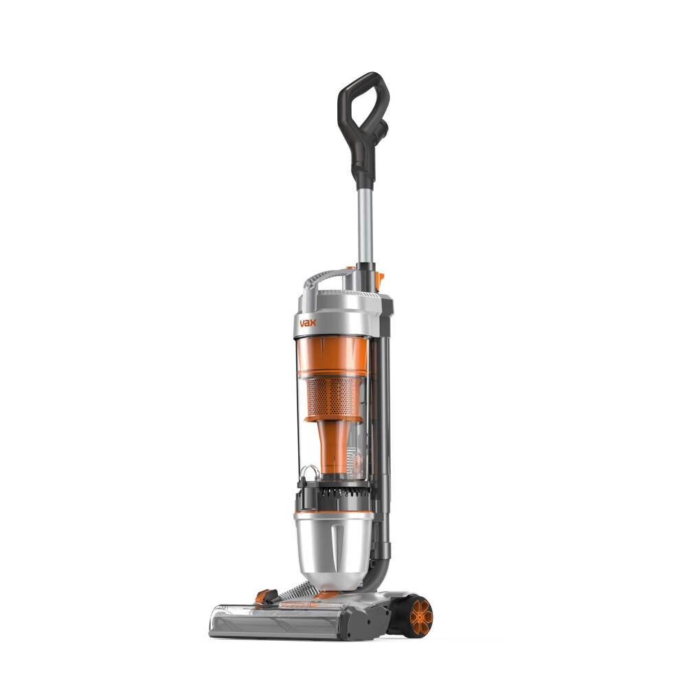 Vax Air Stretch Upright Vacuum Cleaner; Over 17M Reach; High Performance, Multi-Cyclonic, With No Loss Of Suction; Lightweight - U85-As-Be, And Silver