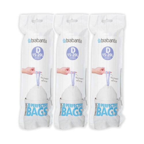 Brabantia Brabantia Bin liners (15-20 litres (D), pack of 60