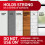 3M Command Large Utility Hooks, Damage Free Hanging Wall Hooks with Adhesive Strips, No Tools Wall Hooks for Hanging Christmas Decorations, 7 White Hooks 4